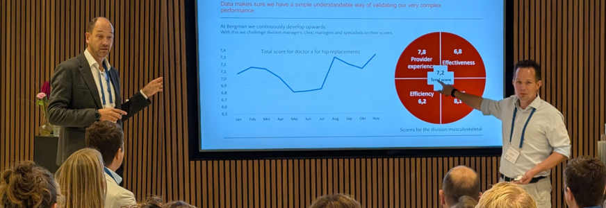 Gepast gebruik van zorg: ZKN-leden op het podium bij het ZE&GG-congres