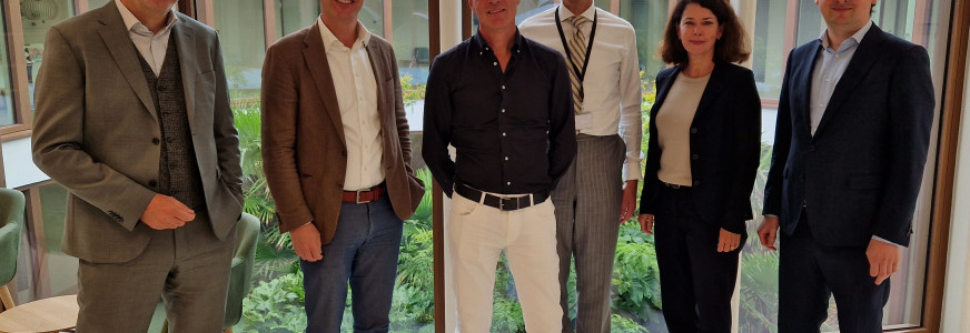 Werkbezoek zorgverzekeraar VGZ aan Oogcentrum Noordholland