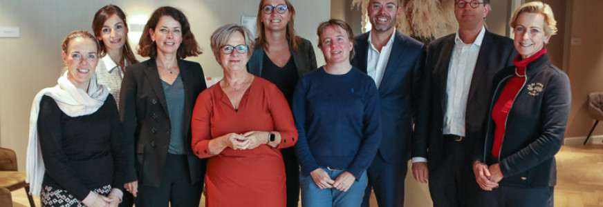 Werkbezoek IGJ bij Bergman Clinics