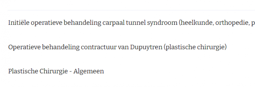 Kliniekenpagina’s ZKN uitgebreid met wachttijden en waarderingen