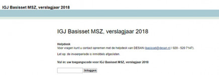 Aanlevering indicatoren IGJ over verslagjaar 2021 vanaf 3 januari 2022 weer van start