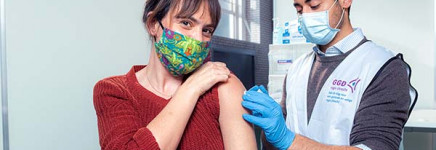 Vaccinatie van de oudere zorgprofessional