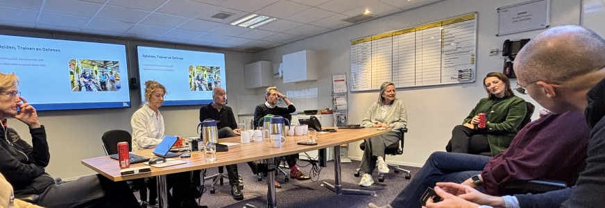 ZKN-bestuur op werkbezoek in calamiteitenhospitaal