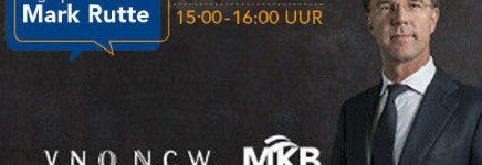 Uitnodiging verkiezingsdebat met Mark Rutte op dinsdag 2 maart