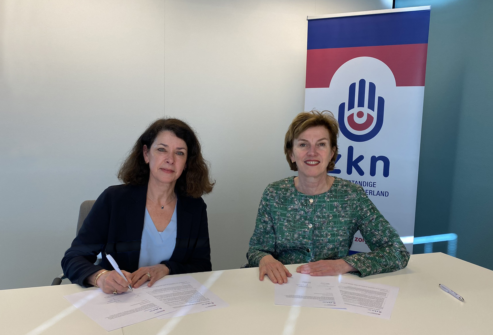 Ondertekening samenwerkingsovereenkomst ZKN en Patiëntenfederatie Nederland